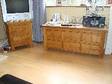 Solid oak coffee table & occasional table Solid oak....