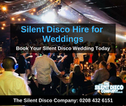 Silent Disco Hire for Weddings